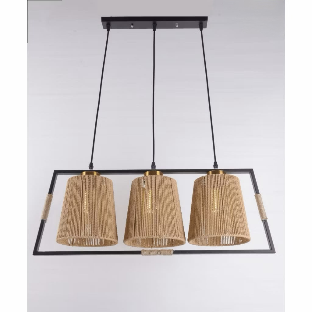 Natural Rope Pendant Light